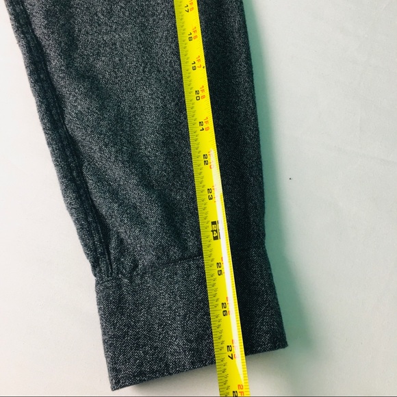 Thread and Cloth XLarge Long Sleeve Button up Shirt Gray Cotton - Picture 3 of 7